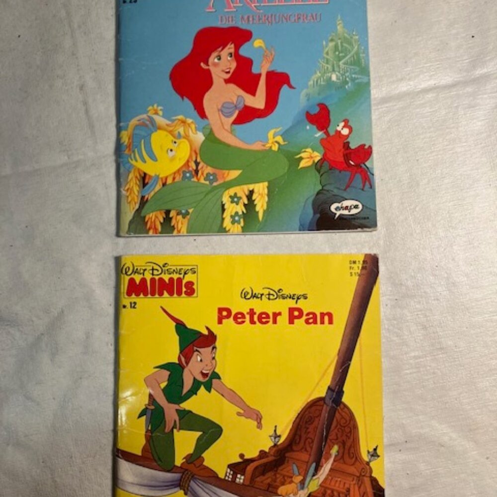 Vintage Disney Children's Books (set of 2)